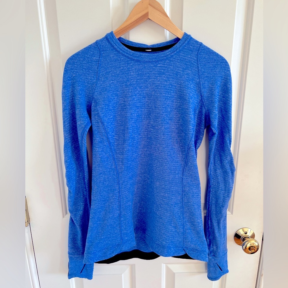 Lululemon Womens polar fleece run pullover. Size 6. Excellent condition.